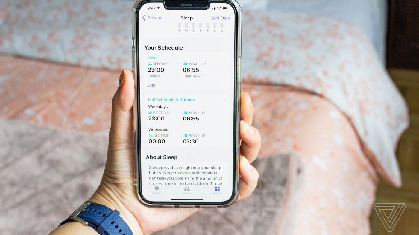 How to set up sleep schedules in iOS