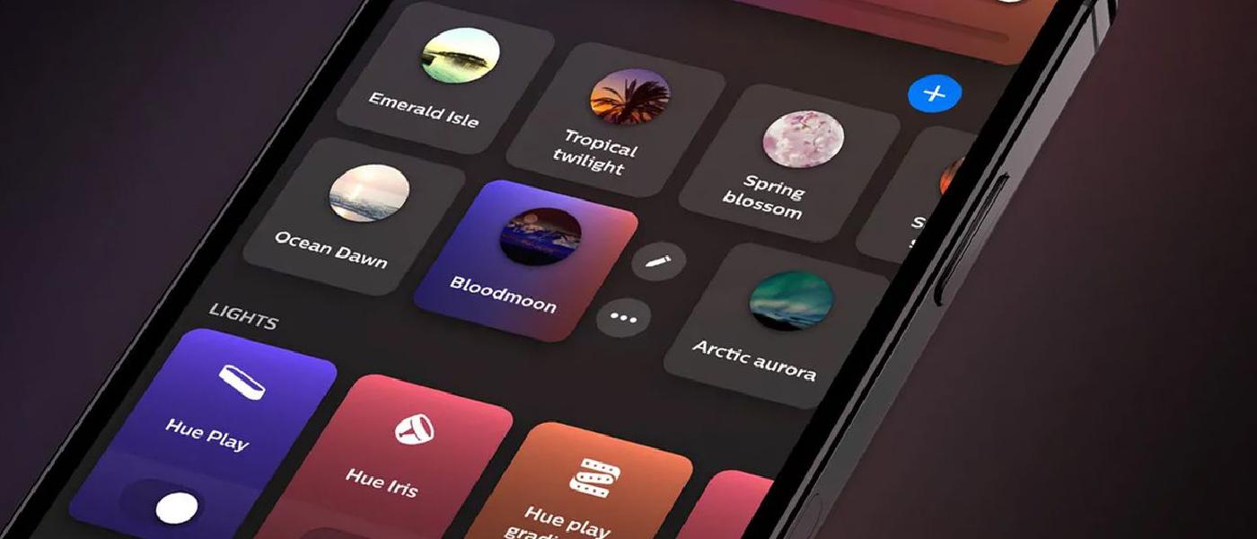 Philips Hue app now uses AR to preview how a smart lamp will light up a room